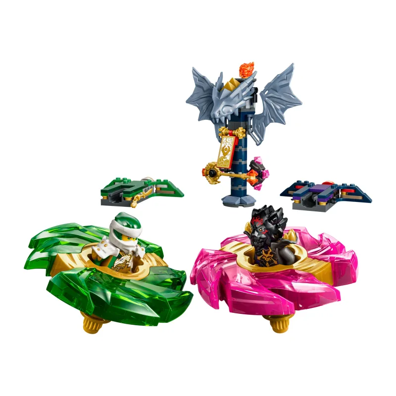 LEGO Lloyd vs. Ras spinnerduel