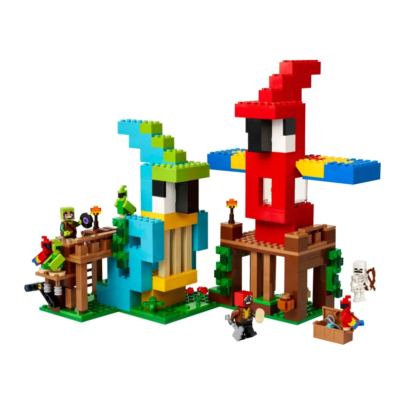 LEGO De papegaaienhuizen