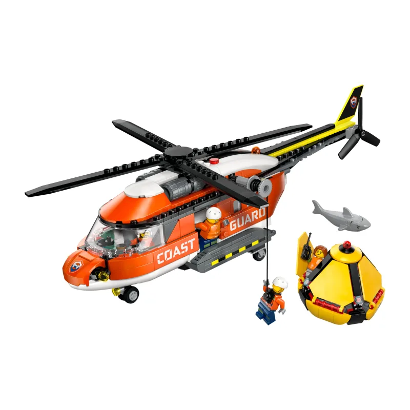 LEGO Kustwacht helikopter