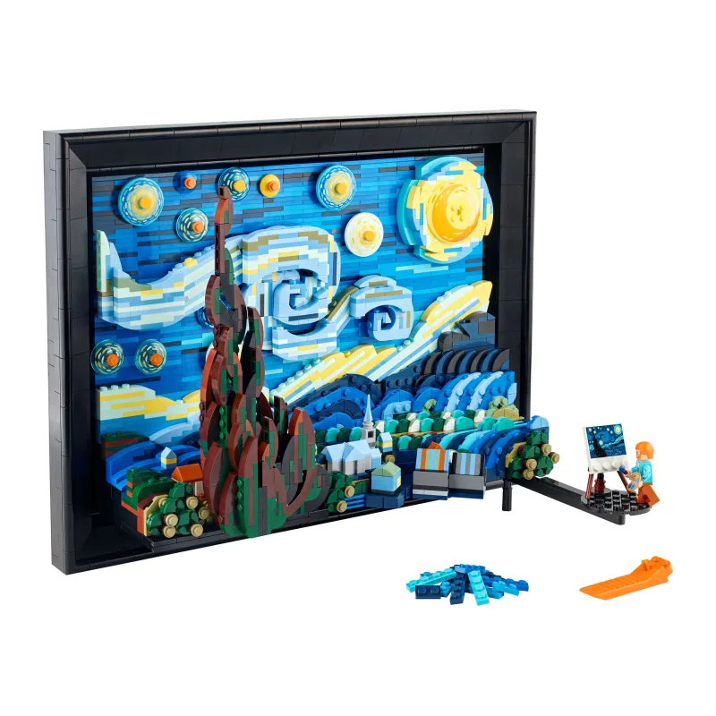 LEGO Vincent van Gogh - De sterrennacht