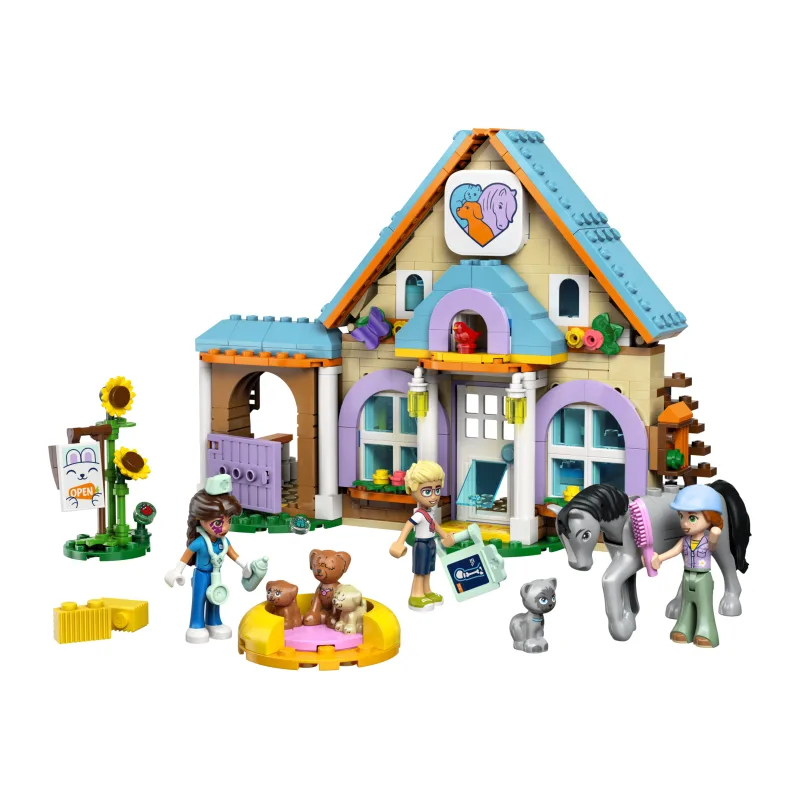 LEGO Dierenkliniek voor paarden en huisdieren