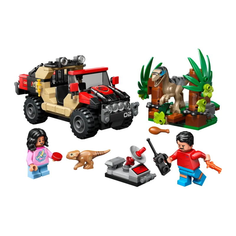 LEGO Offroad raptorontsnapping