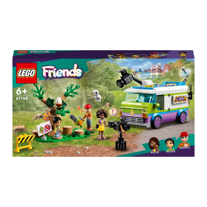 LEGO Friends 41749 berichtenbus