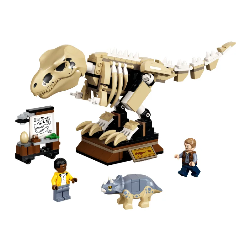 LEGO Tentoonstelling dinosaurusfossiel van T. rex