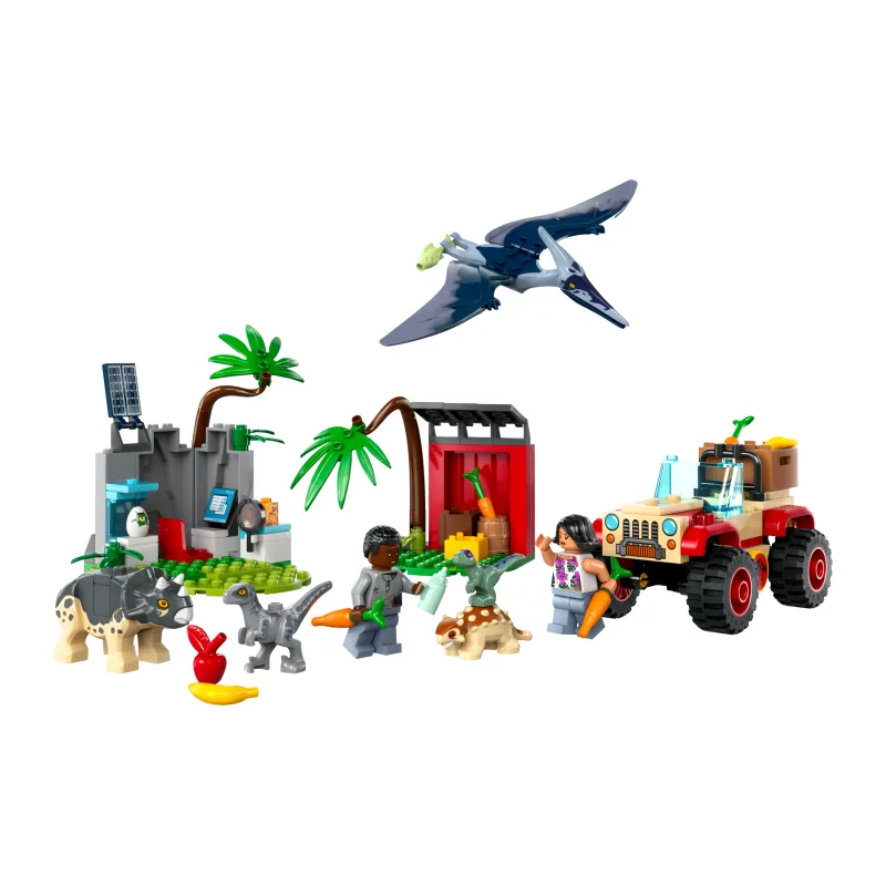 LEGO Reddingscentrum voor babydinosaurussen