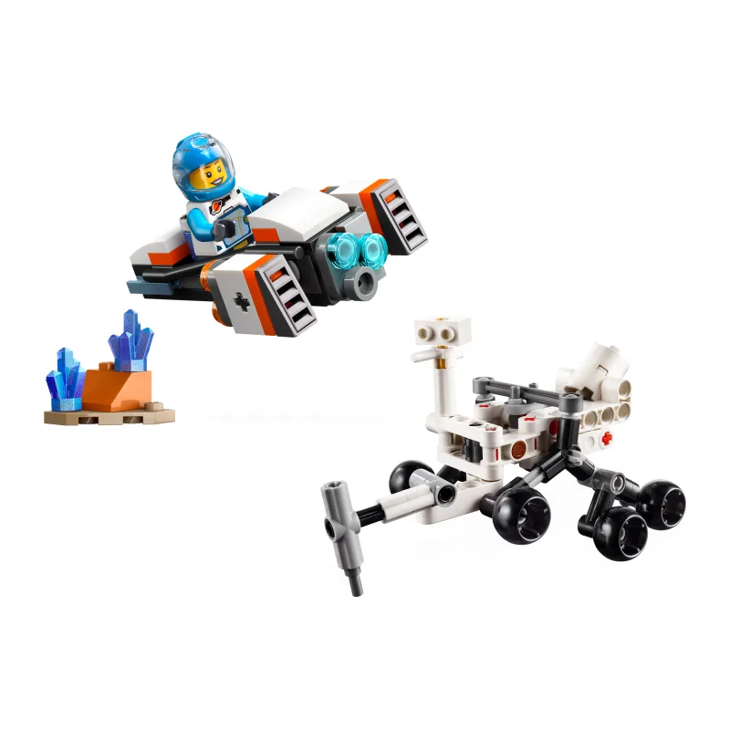 LEGO NASA Mars Rover Perseverance & Ruimtezweefmotor