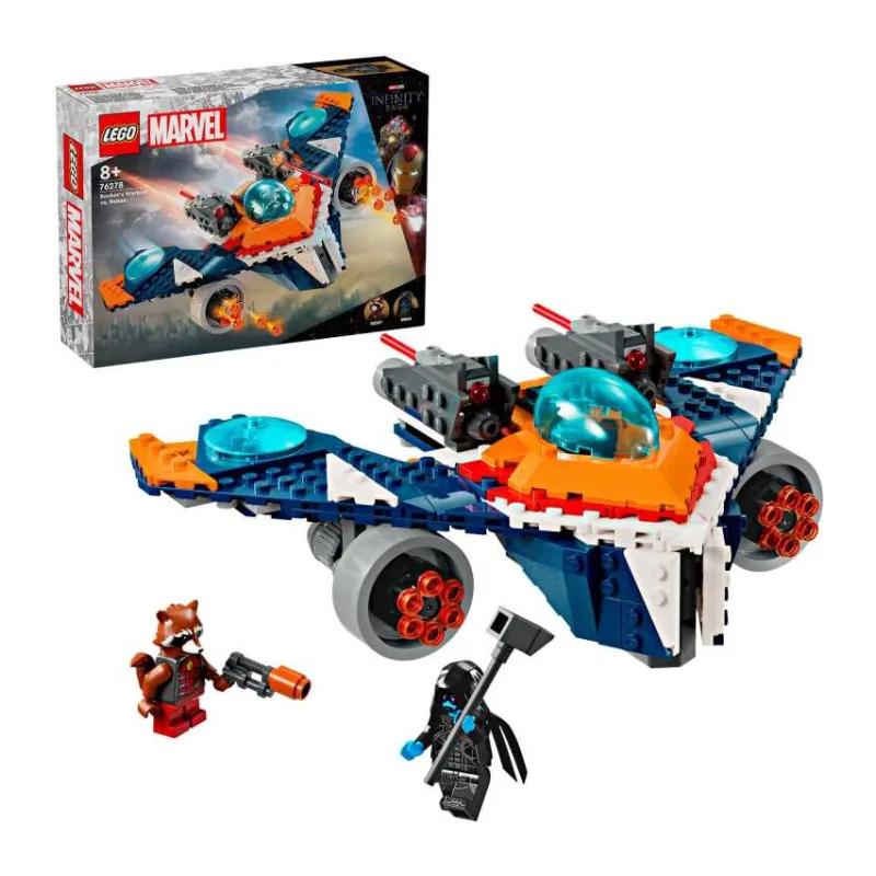LEGO Marvel - Rockets Warbird vs. Ronan Constructiespeelgoed