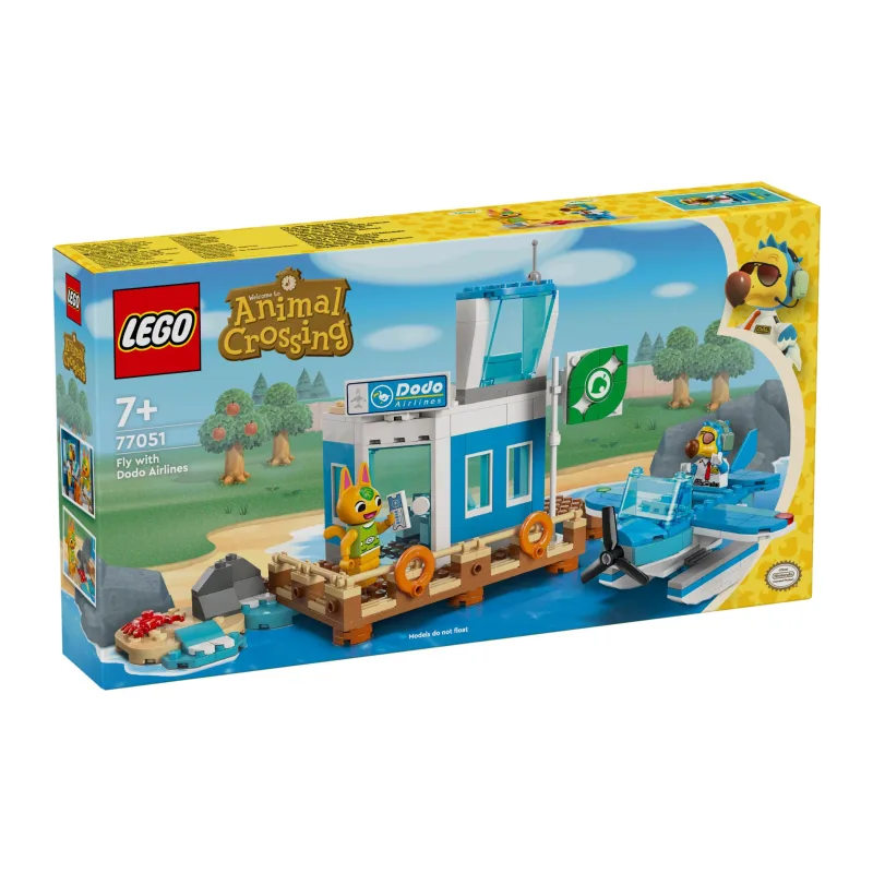 LEGO 77051 Animal Crossing Vlieg met Dodo Airlines