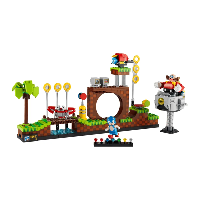 LEGO Ideas - Sonic the Hedgehog - Green Hill Zone Constructiespeelgoed