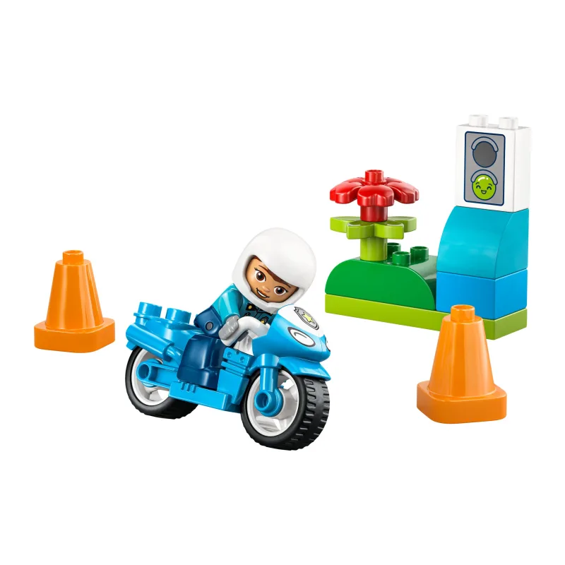 LEGO Blauwe politiemotor