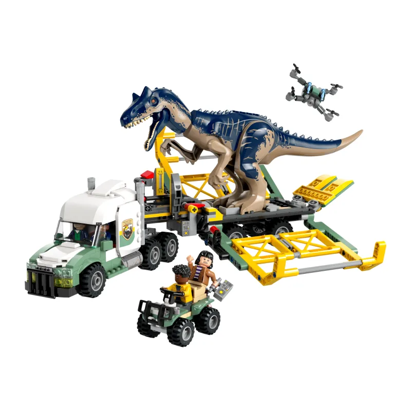 LEGO Dinosaurusmissies: Allosaurus transporttruck