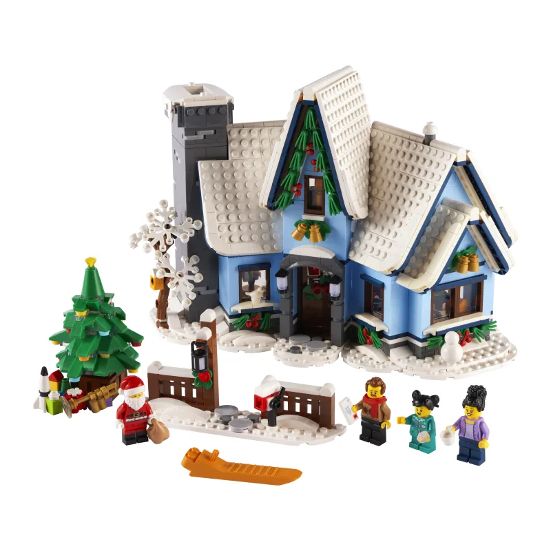 LEGO Bezoek van de Kerstman