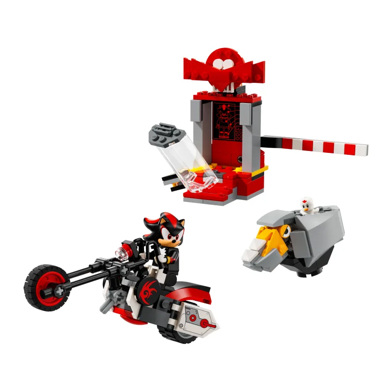 LEGO Shadow the Hedgehog ontsnapping