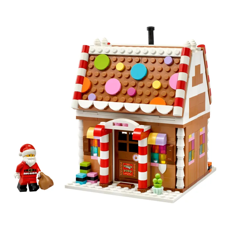 LEGO Winters peperkoekhuisje