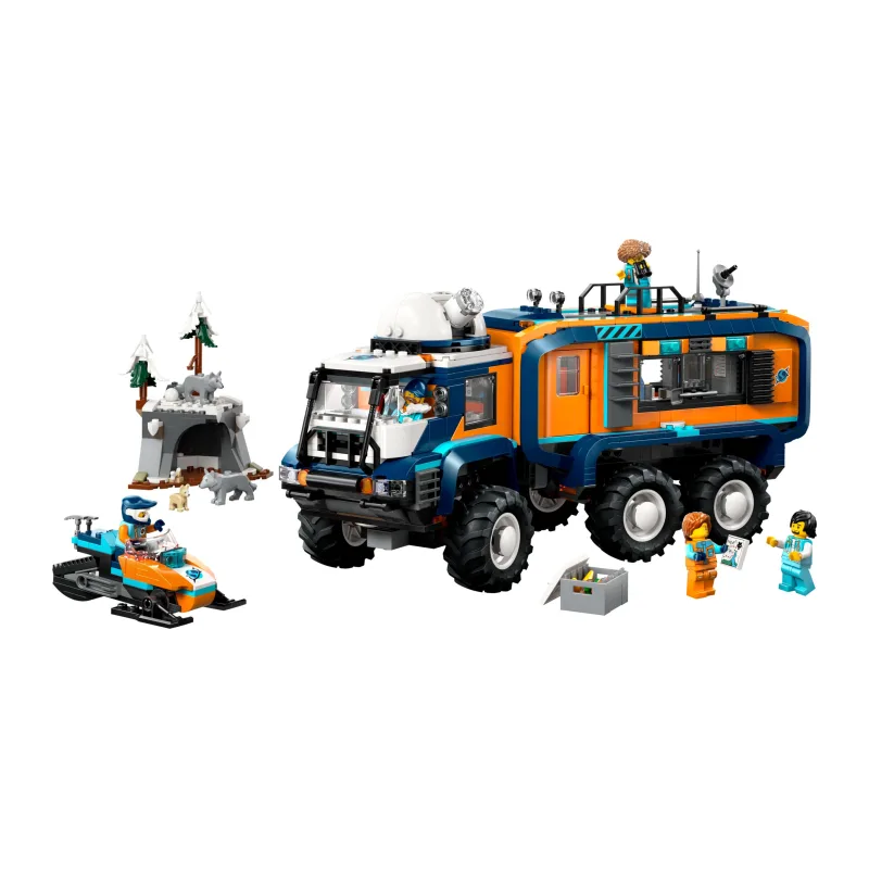 LEGO Laboratoriumtruck op de Noordpool
