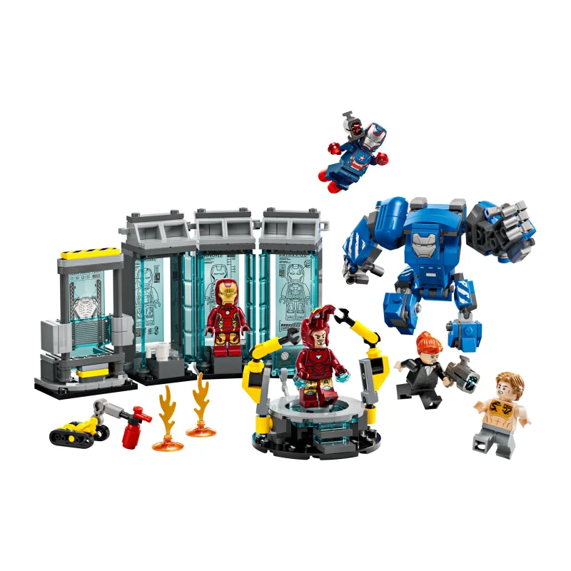 LEGO Iron Mans laboratorium: harnasruimte