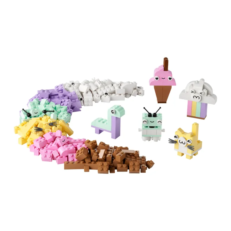 LEGO Creatief spelen met pastelkleuren