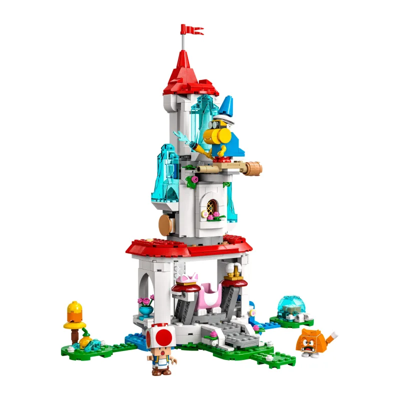 LEGO Super Mario 71407 uitbreidingsset: kat-peach-uitrusting en ijstoren