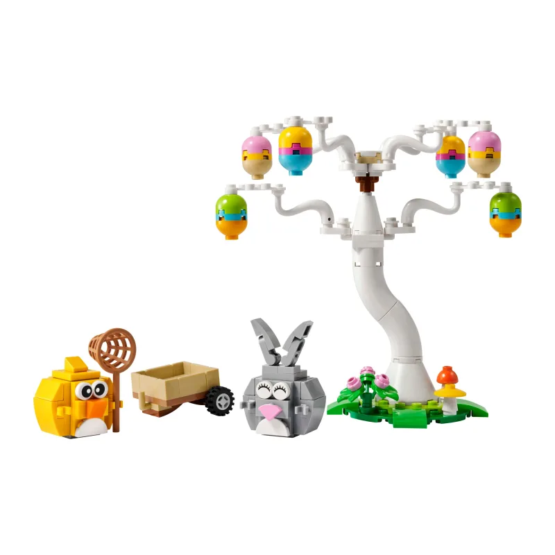 LEGO Eieren zoeken met konijn en kuiken