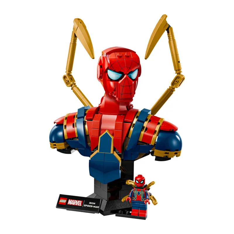 LEGO Iron Spider-Man buste