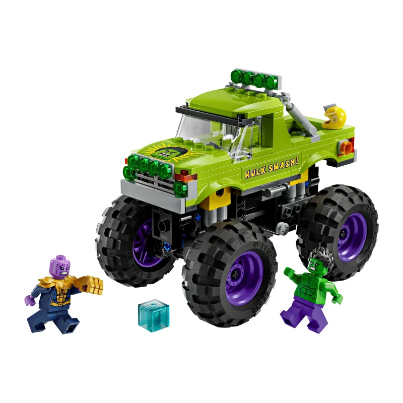 LEGO De Hulk truck vs. Thanos