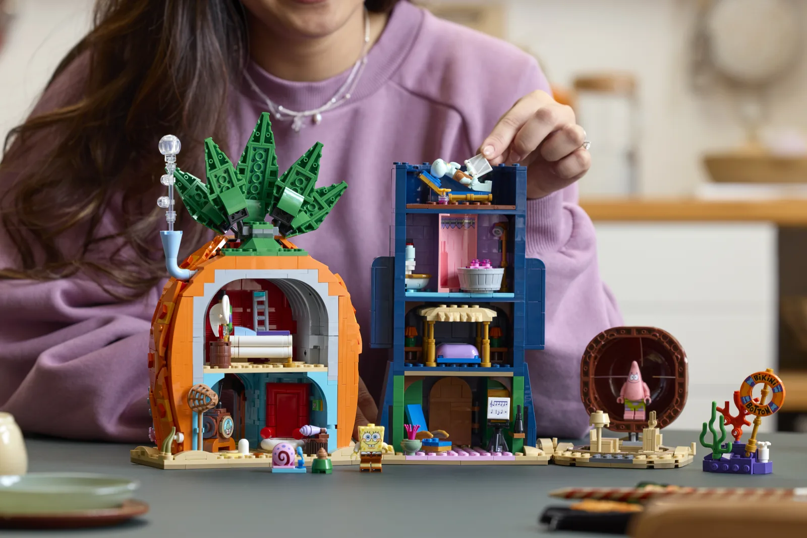 Persfoto van LEGO SpongeBob SquarePants: Bikinibroek