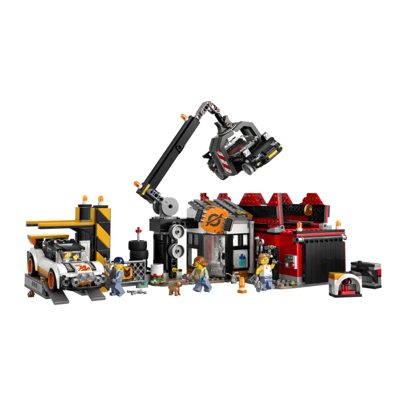 LEGO Schroothoop met auto's
