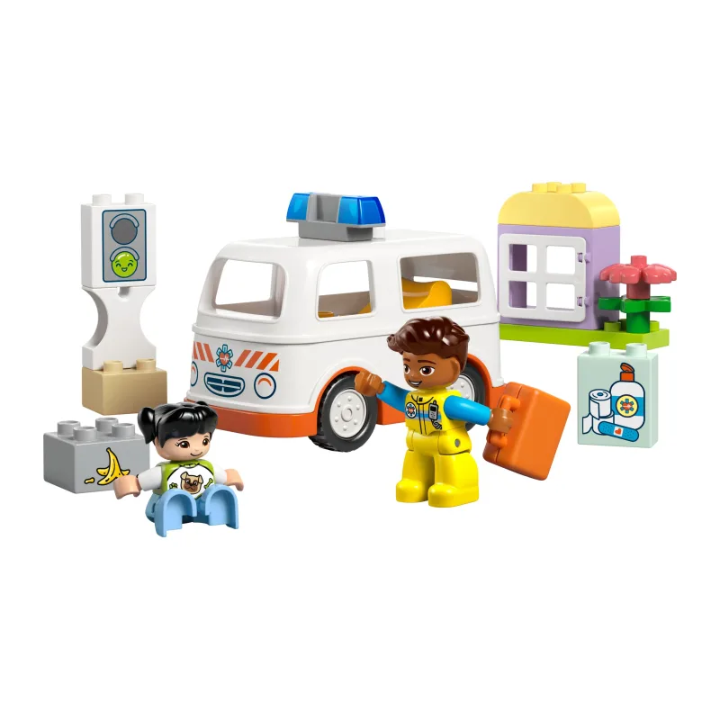 LEGO Ambulance met chauffeur