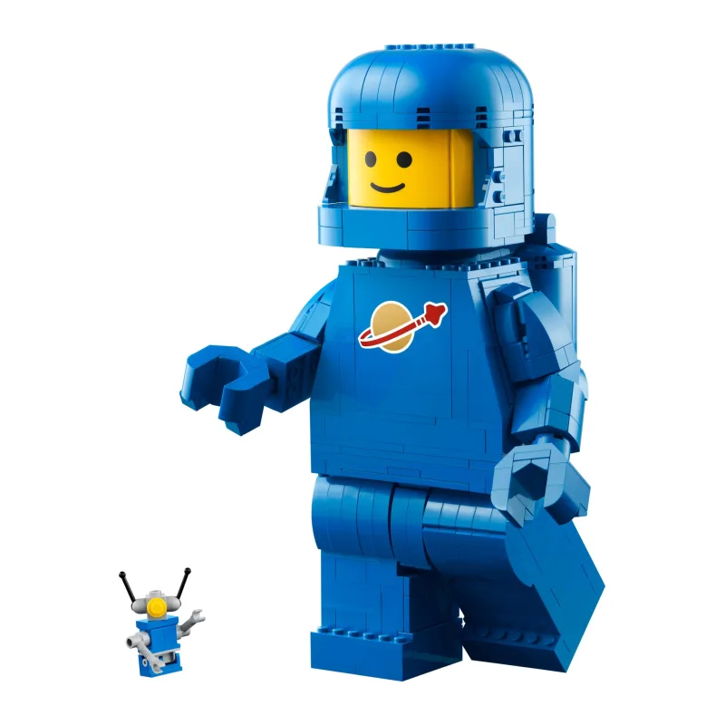 LEGO Grote blauwe minifiguur van een astronaut