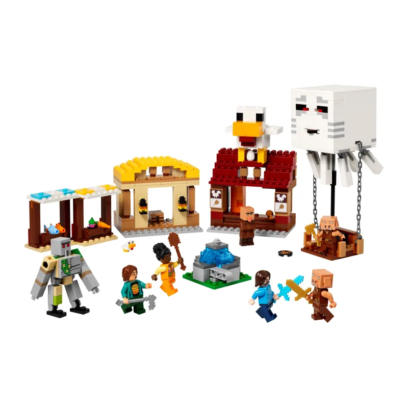 LEGO De Ghast-ballon aanval op het dorp