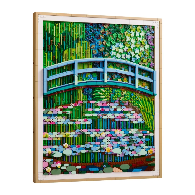 LEGO Claude Monet - Brug over een vijver met waterlelies