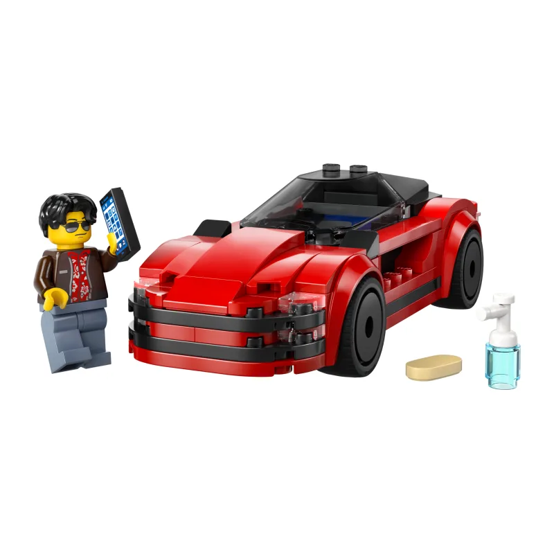 LEGO Rode sportwagen
