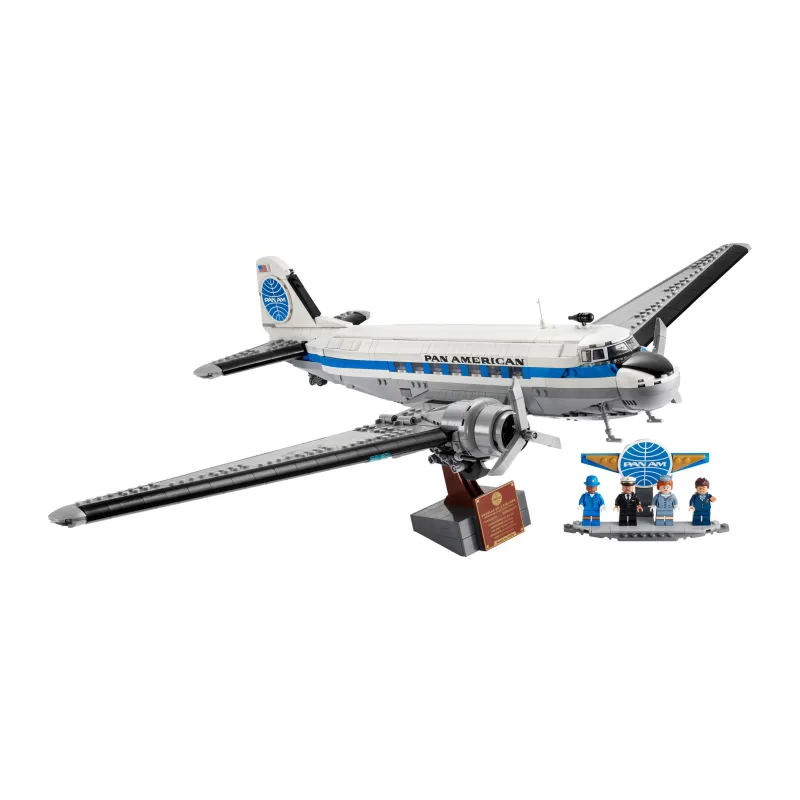 LEGO Douglas DC-3 PAN AM passagiersvliegtuig