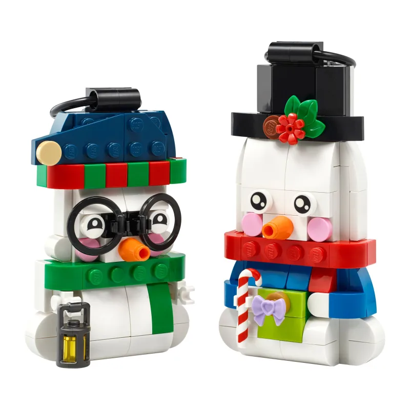 LEGO Sneeuwpopornamenten