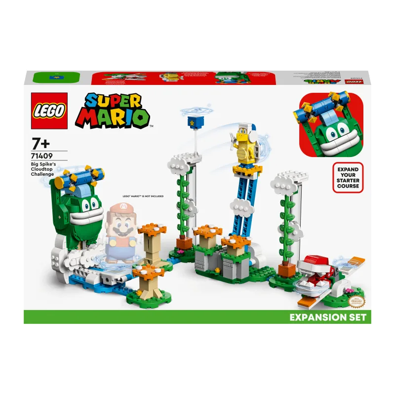 LEGO Super Mario 71409 uitbreidingsset: reuzen-spikes wolkentop uitdaging