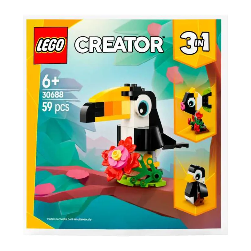 LEGO Creator 3-in-1 - Tropische toekan Constructiespeelgoed