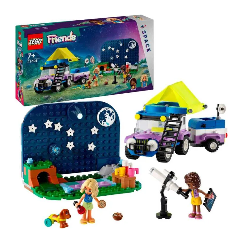 LEGO Friends - Astronomisch kampeervoertuig Constructiespeelgoed