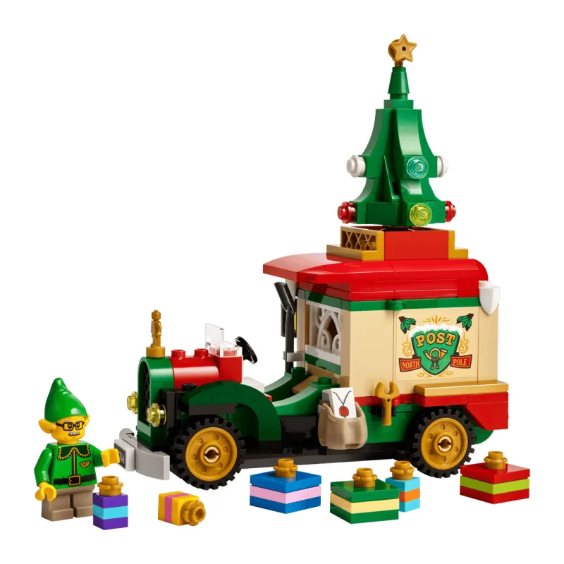 LEGO Icons 40746 Bezorgtruck van de Kerstman