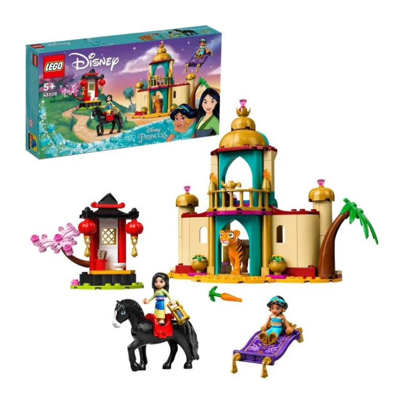 LEGO Disney - Jasmines en Mulans avontuur Constructiespeelgoed