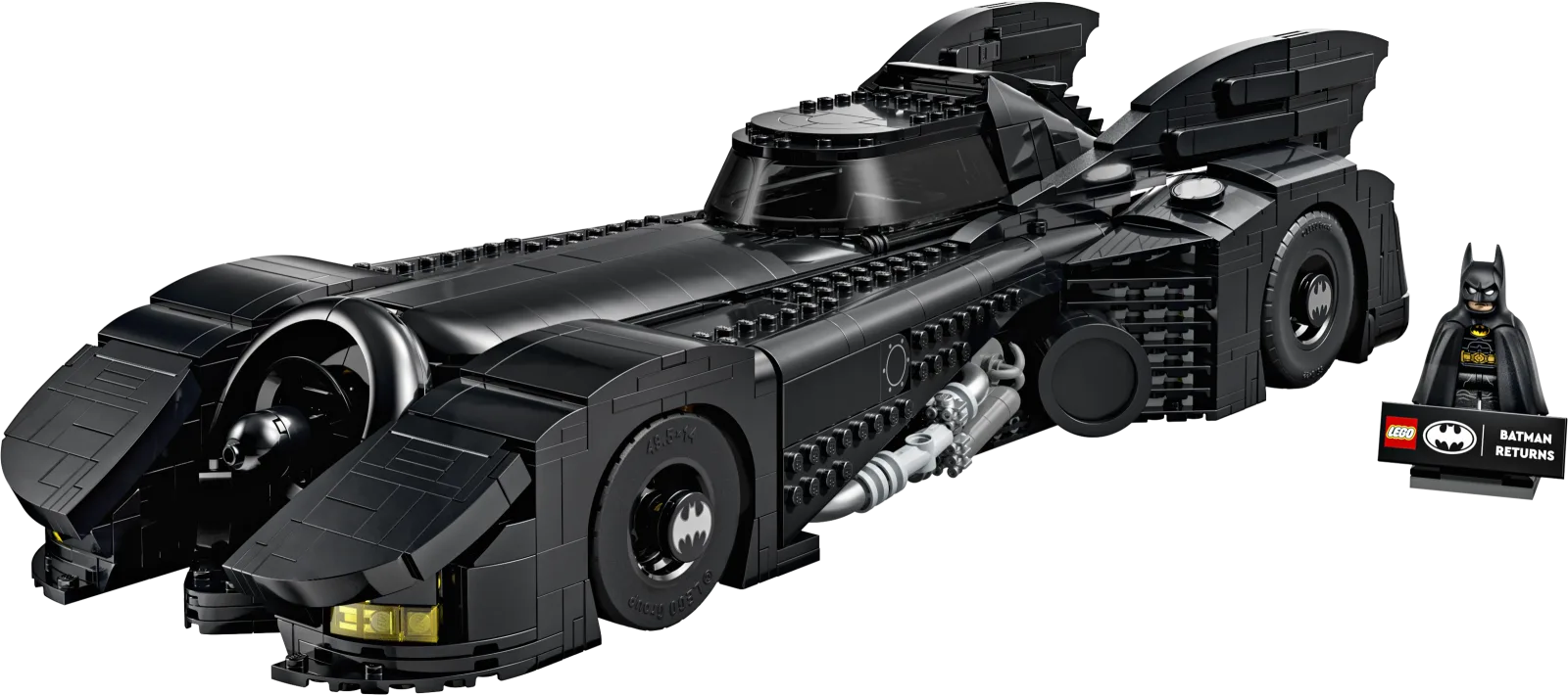 Persfoto van LEGO Batman Returns Batmobile