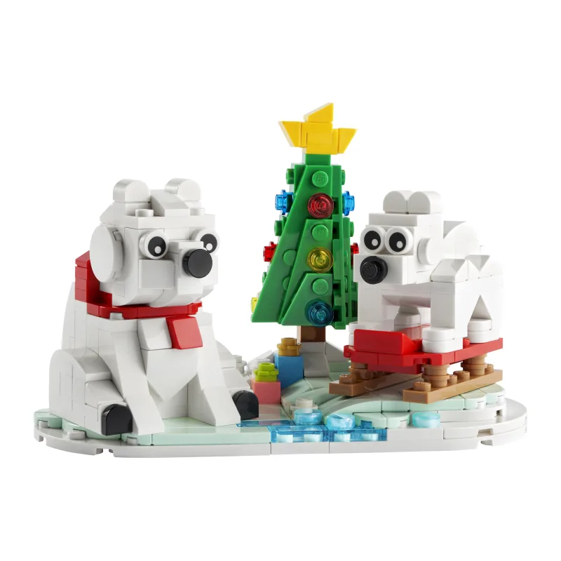 LEGO IJsberen in de winter