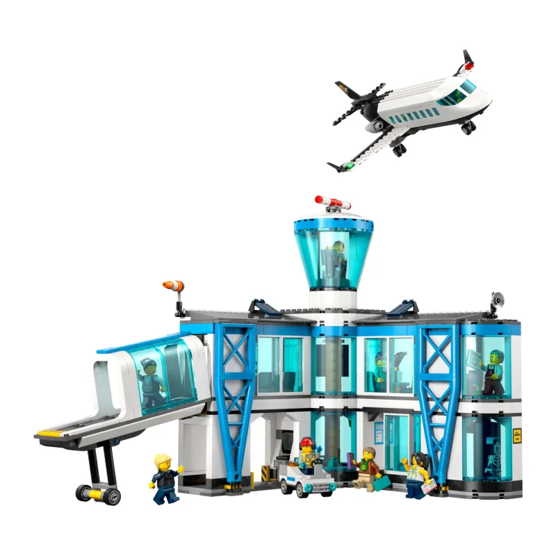 LEGO Luchthaven met vliegtuig