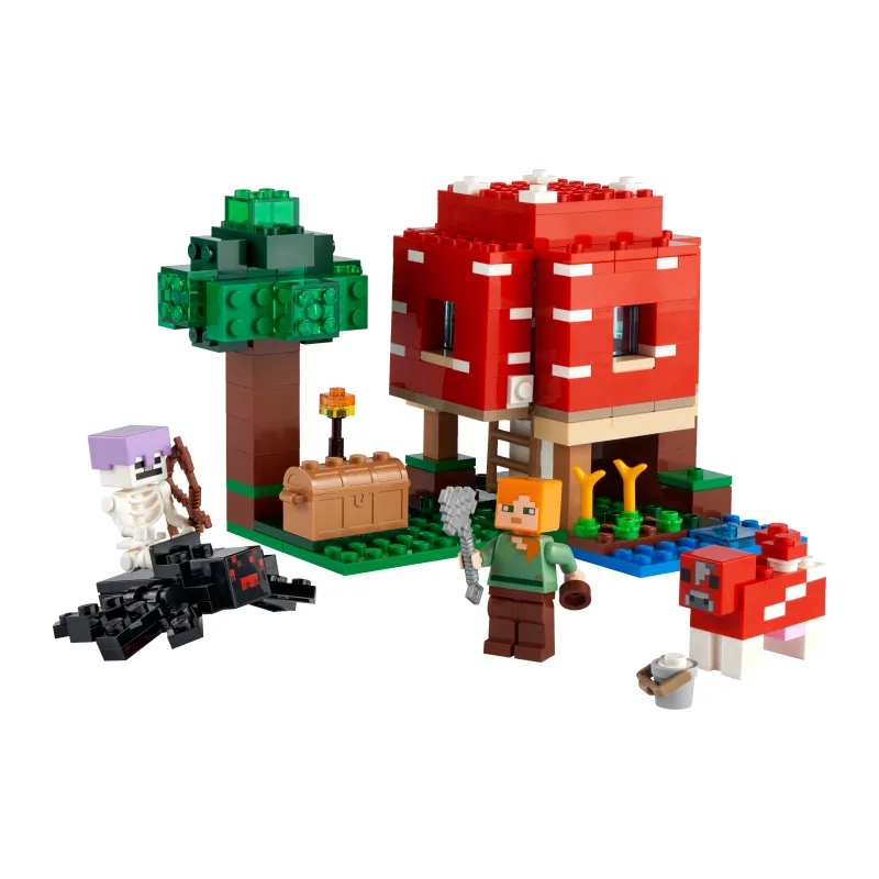 LEGO Het Paddenstoelenhuis