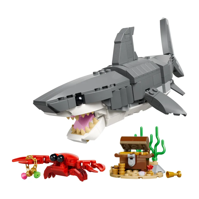LEGO Woeste haai met schatkist