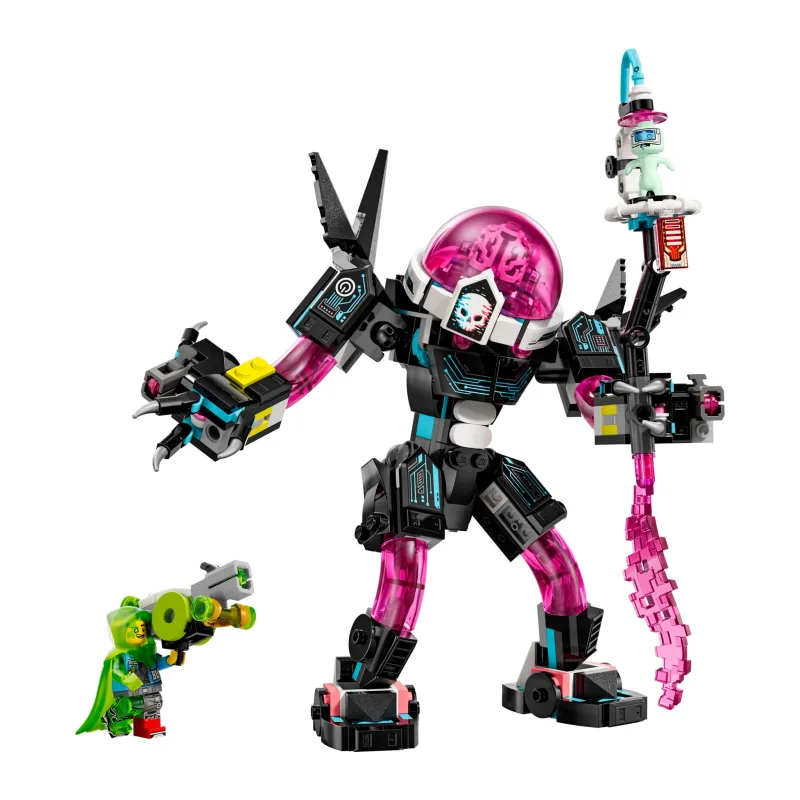 LEGO Mateo vs. cyberbreinmecha