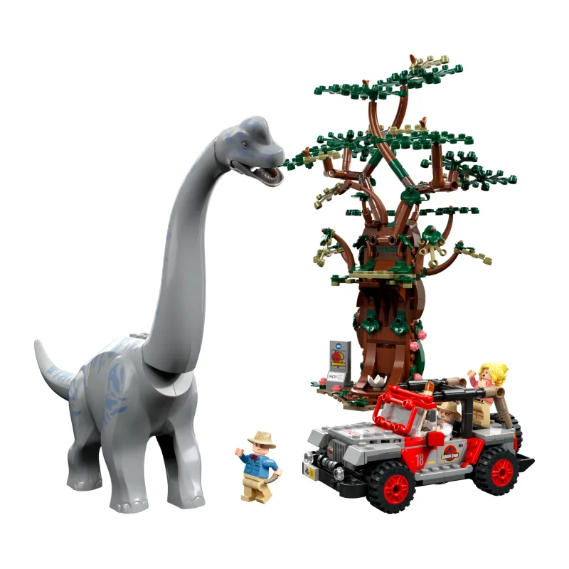 LEGO Brachiosaurus ontdekking