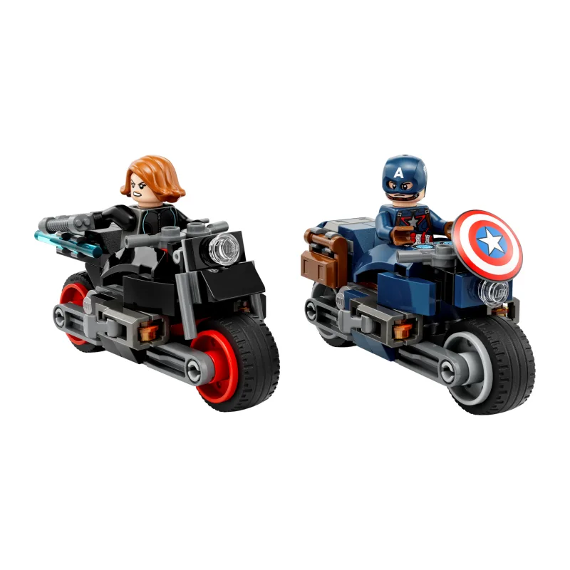 LEGO Black Widow & Captain America motoren