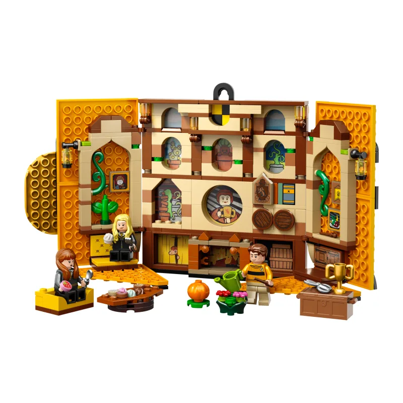 LEGO Huffelpuf huisbanner