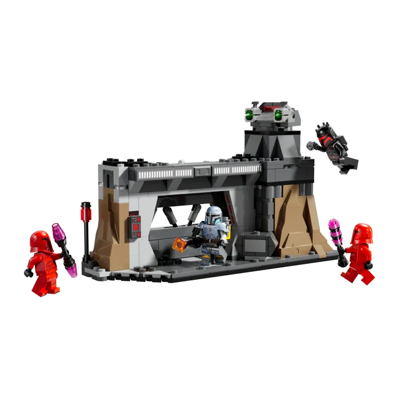 LEGO Paz Vizsla en Moff Gideon duel
