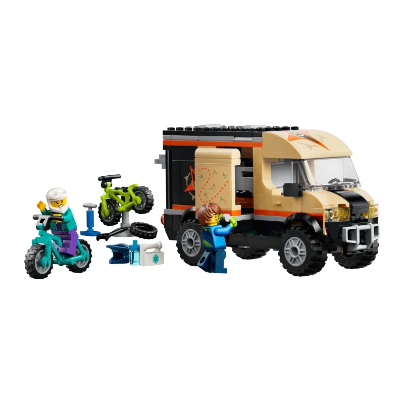 LEGO Mountainbike avonturenbus